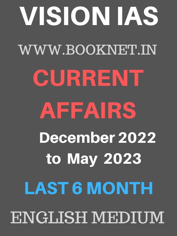 Vision IAS Current Affair December To May BookNet