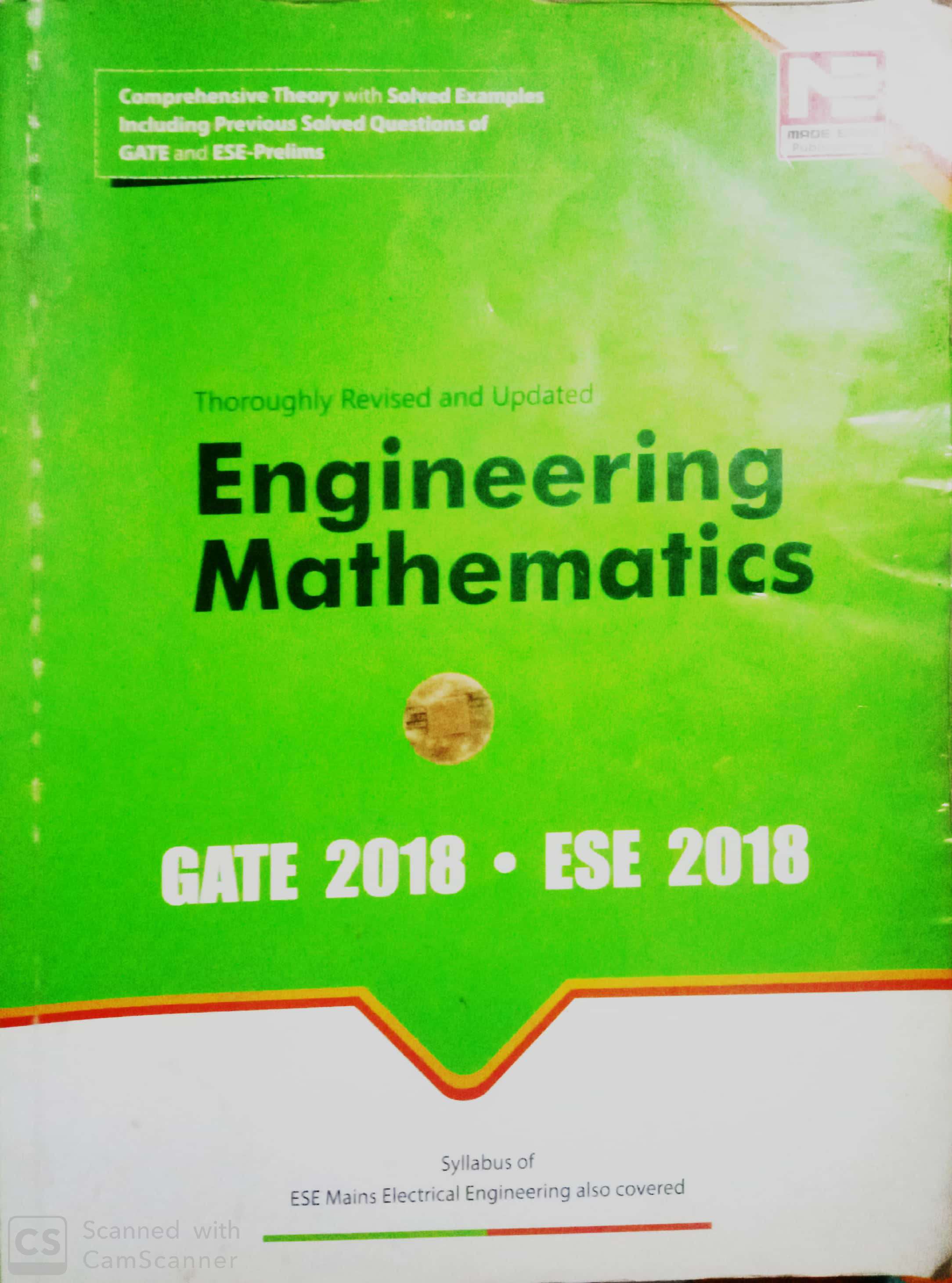 Engineering Mathematics Old Book For Gate And Psu Booknet