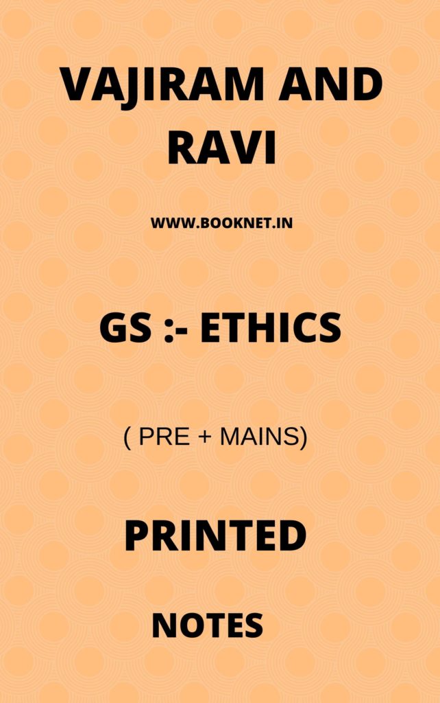 Vajiram And Ravi GS Ethics Printed Notes – BookNet