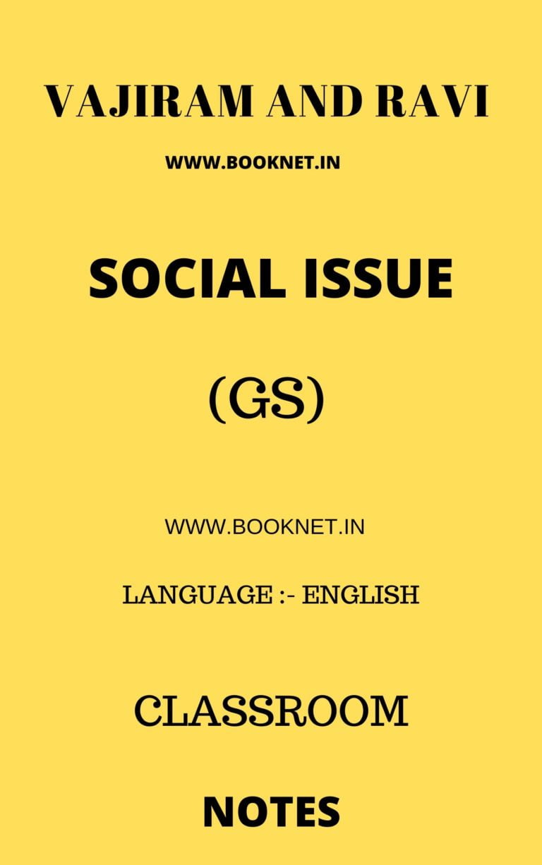 Social Issue Gs Classnotes By Vajiram And Ravi – BookNet