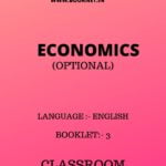 ecomomic optional by mahesh lalwani classnotes