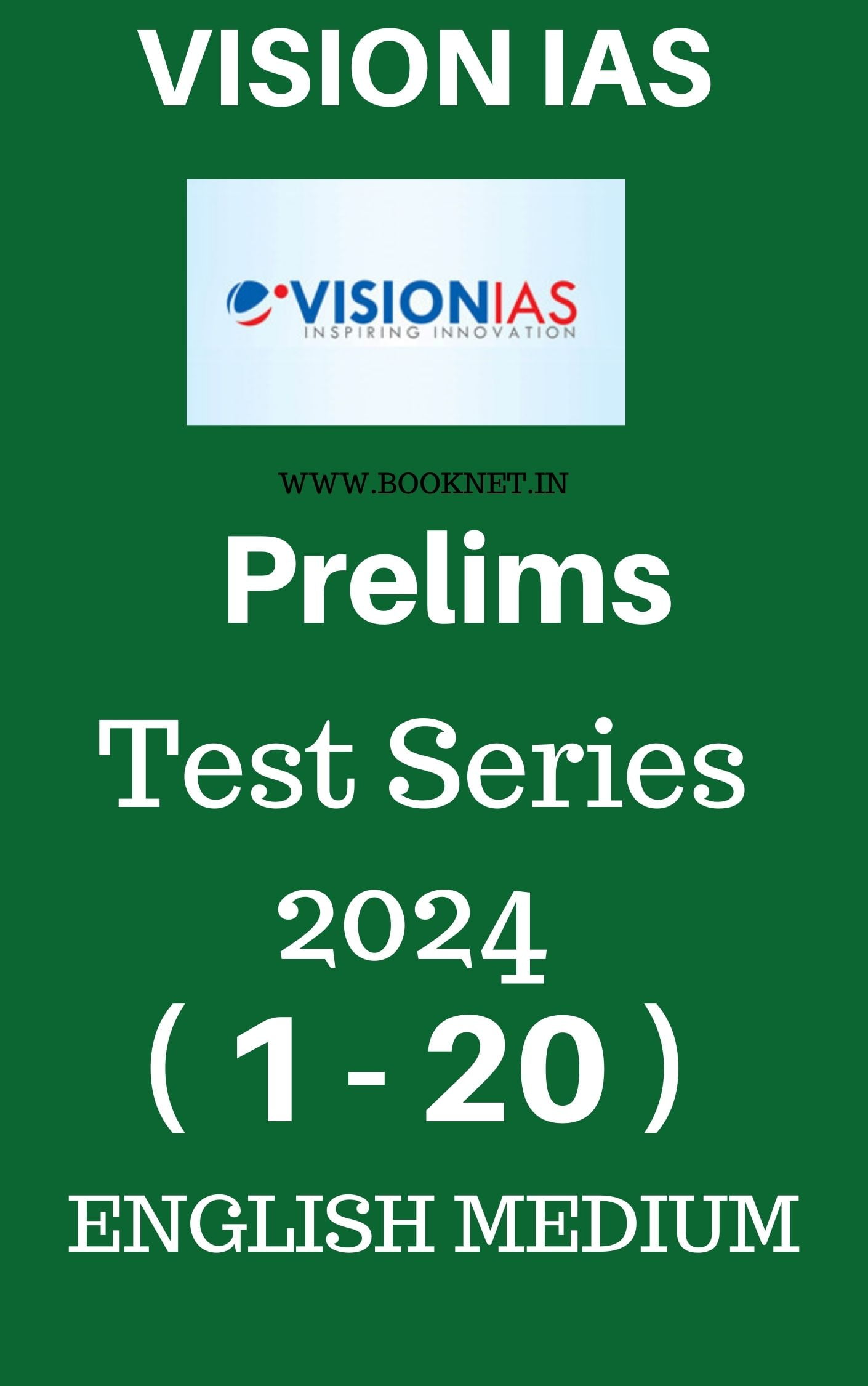 VISION IAS TEST SERIES Prelims 2024 in ENGLISH (120)