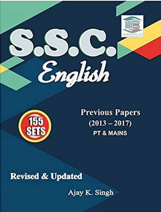 SSC English Previous year(2013-2017) By :- Ajay singh Mb publication.