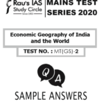 Economic Geography of India & the World