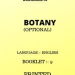BOTANY OPTIONAL BT EVOLUTION