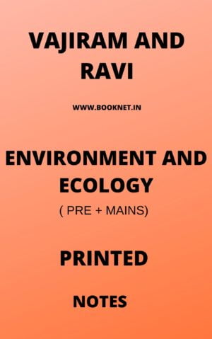 ENVIRONMENT AND ECOLOGY