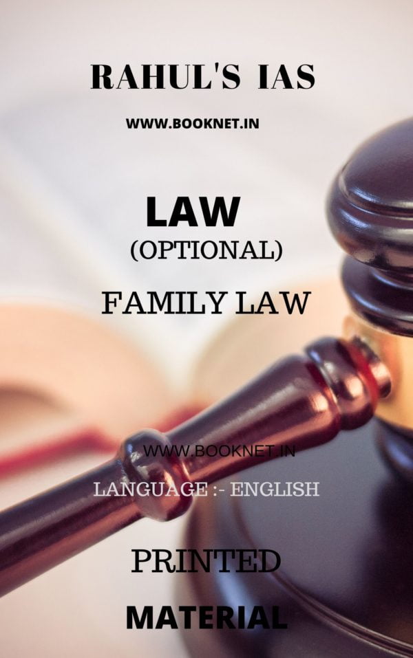 FAMITLY LAW OPTIONAL