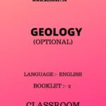 GEOLOGY OPTIONAL BY SKY LIGHT