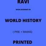 Vajiram And Ravi World History Printed Notes