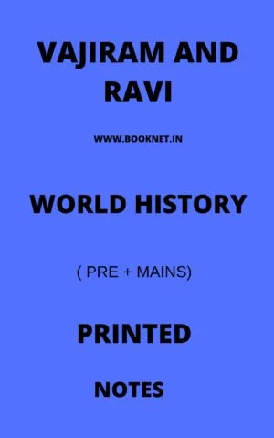 Vajiram And Ravi World History Printed Notes
