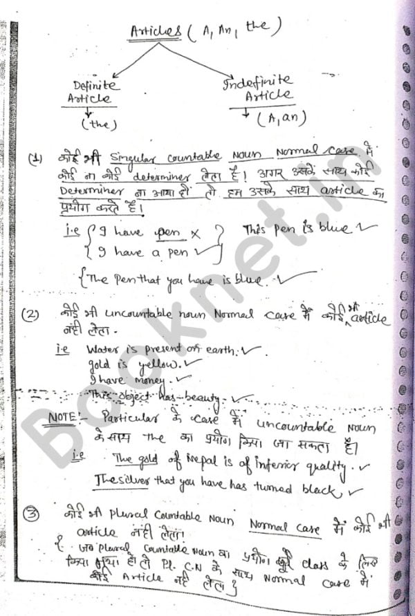 k.d campus english grammer class notes by nitu singh