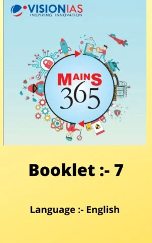 VISION IAS MAINS 365 Combo Printed Material in English