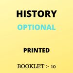 History (optional) Printed notes in Hindi by Manikant