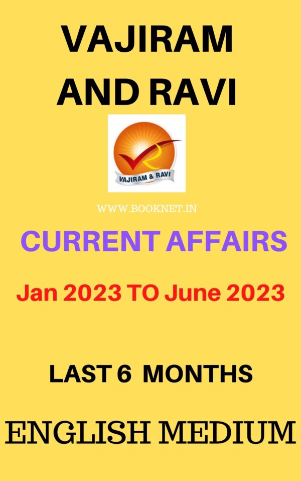 Vajiram And Ravi Current Affairs Jan 2023 to June 2023 English Medium