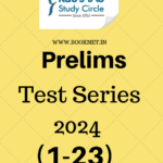 RAU'S IAS TEST SERIES Prelims 2024 in ENGLISH (1-23)