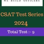 Forum IAS CSAT Test Series (1-9),2024