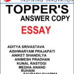 Topper's Answer copy  Essay Compilation