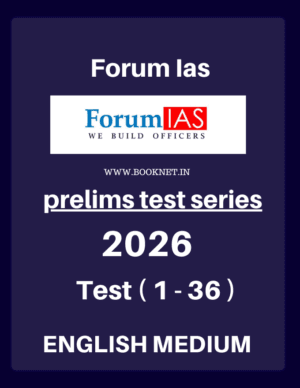 Forum Ias Test Prelims 2026 (1 - 36 ) English Medium