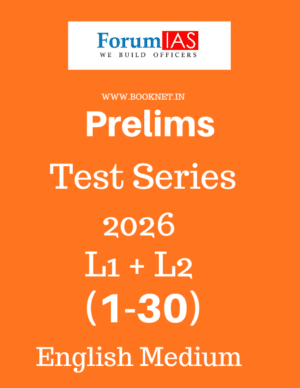 Forum TEST Prelims 2026 (1 - 30 ) ENGLISH Medium, Upsc test series