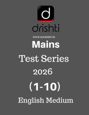 DRISHTI IAS Mains Test Series 2026 ( 1- 10) English Medium