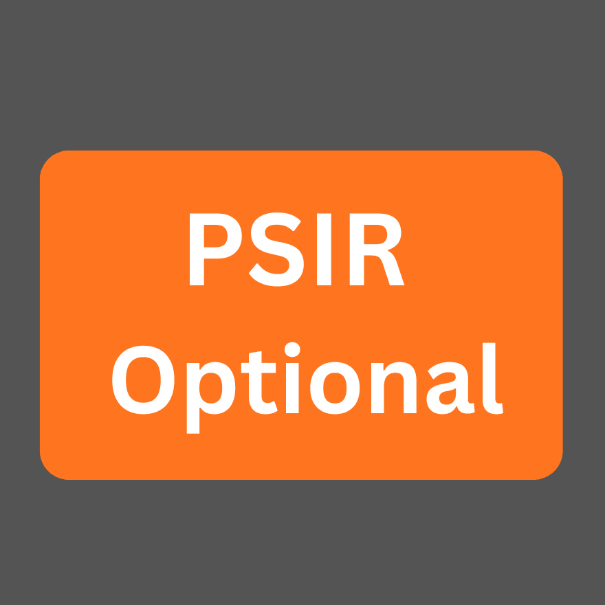 PSIR OPTIONAL NOTES